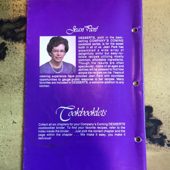 Company’s Coming Pasta and Desserts cookbooks - Picture 3 of 5